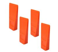 GALPADA 4 pièces Plastique Coin Dabattage pour Bûcheronnage Outil de Coupe pour Guider la Chute des Arbres et Protéger la Tronçonneuse