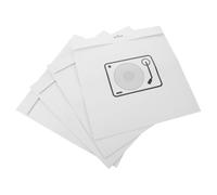 GALPADA 4 Pièces Pochette en Papier pour Disque Vinyle 12 Pouces, Blanche | Réduit les Frottements, Ajustement Précis pour 12 Pouces, Archives Studio, Collections Personnelles