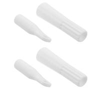 GALPADA 4 Pièces Poignée de Store Verticale Blanche en Plastique Crochet Commande par Baguette de Store Vertical à Bandes Verticales et Rideaux Contrôle Facile Lumière