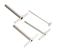 GALPADA 4 pièces Poinçon Manuel pour Bouchon Caoutchouc Acier Outil de Perçage Résistant pour Laboratoire Facile à Utiliser et Ergonomique