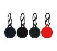 GALPADA 4 pièces Protection légère en Silicone et Alliage de Zinc pour localisateur GPS Housse Anti-Rayures Noir Rouge Bleu foncé Vert foncé 4 pièces