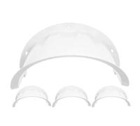 GALPADA 4 pièces Protection Pluie Caméra Housse Étanche Demi-dôme pour Caméra de Sécurité Extérieure Abri Anti-éblouissement et Résistant Aux Intempéries Installation Facile pour Usage