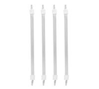 GALPADA 4 Pièces Quartz Heating Tube Replacement Efficient Electric Heater Element for Patio and Roasting Furnace Safe Rapid Heat for Home and Festive Events