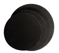 GALPADA 4 pièces Set de Tapis Sourds pour Batterie Coussinets Silencieux Réducteurs de Bruit pour Pratique à Domicile Adaptés Aux Batteurs Débutants et Confirmés