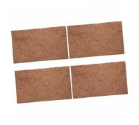 GALPADA 4 pièces Tapis Naturel Fibre de pour Reptiles Protection Douce et Sécurisée Lot de Adapté pour Terrariums de Dragons Barbus et Lézards