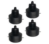 GALPADA 4 Pièces Tweeter Piezoélectrique pour Voiture, Adaptateur | Structure Raisonnable, Usage en Klaxon à Vent, Remplace un Buzzer Usé, Technologie Professionnelle