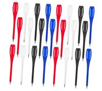 GALPADA 40 pièces Lot de Crayons de Golf Non Taillables pour Notation Crayons Portables Noirs Blancs Rouges et Bleus pour Score et Entraînement