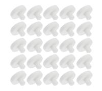 GALPADA 40 Pièces Plateau de Fragments de Corail Support de Base en Corail Blanc pour Coraux et Fragments de Récif en Aquarium