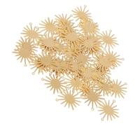 GALPADA 40 pièces Sun Shape Alloy Charms Jewelry Pendants For DIY Necklace Bracelet Earrings Craft And Stylish Accessories For Creative Jewelry Making