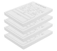 GALPADA 400 Pièces Carnet de Notes pour Critiques de Livres en Papier Blanc, Suivi de Lecture Pratique pour Amateurs de Littérature et Clubs de Lecture