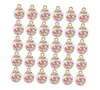 GALPADA 40pièces Breloques Étoiles Paillettées Accessoires Décoratifs DIY Breloques Paillettées à Suspendre pour Bijoux