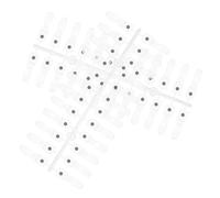 GALPADA 48pcs Palette de Vernis à Ongles Magnétique en Plastique Compact et Portable pour Débutants Apprentissage Nail Art Usage Personnel