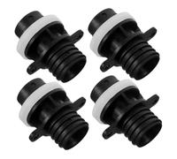 GALPADA 4pièces Adaptateur Valve Air Portable Accessoire Pompe Air Étanche Raccord Rapide pour Kayak Gonflable Paddle Gonflable Et Canot Adaptateur Pompe Paddle Compresseur Gain De Gonflag