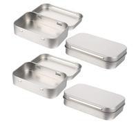 GALPADA 4pièces Lot De Boîtes Couvercle Pour Clés Usb Et Cigarettes Boîtes De Rangement Portables