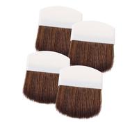 GALPADA 4pièces Pinceau Maquillage Pour Poudre Blush Highlighter Visage Outil Cosmétique Pour Femmes Et Filles Précision Et Application Facile