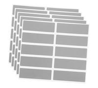 GALPADA 5 ensembles Lot de Autocollants Ronds à Gratter DIY avec Film Argenté Étiquettes Adhésives Personnalisables pour Cartes à Gratter Jeux et Cadeaux Créatifs