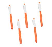 GALPADA 5 Pièces à Bille Cartoon à Pulvérisation Eau Jouets Prank Rétractables Plastique Stylo et Jeu Tricky pour Bureaux Écoles et Réunions Sociales