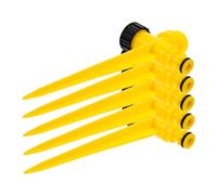 GALPADA 5 pièces Base de Support pour Arroseur Automatique Lot de Rotatif Insertion Facile Au Sol Réutilisable pour Arrosage des et Pelouses