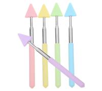 GALPADA 5 Pièces Bâtons de Pointage Télescopiques pour Tableau Tiges Indication Portables Abs et Acier Inoxydable Accessoires Enseignement pour Bureau et Salle de coration Maison