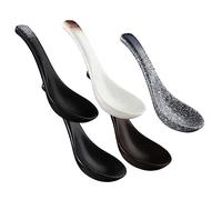GALPADA 5 pièces Coffret de Cuillères à Soupe Céramique Japonaises Stylisées pour Ramen Porridge et Assaisonnements Élégance pour Cuisine et Table