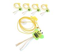 GALPADA 5 Pièces Jouets Suspendus pour de Jouets Interactifs Peluche avec Abeille et Cloches pour Intérieur pour Divertissement