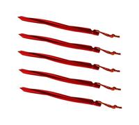 GALPADA 5 Pièces Ongles moulus avec Corde à Vent piquets enjeux PP piquets de Tente Badges Camping Tent Stakes Accessoire de Tente Clous de
