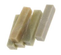 GALPADA 5 pièces Pierre de Sceau Chinoise Qingtian pour Gravure DIY Nom Personnalisé Calligraphie Débutant Pratique Artistique