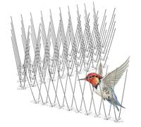 GALPADA 5 pièces Piques Anti-Oiseaux Acier Inoxydable Pointes Résistantes Aux Intempéries Protection Polyvalente pour Balcon Jardin Pigeons Corbeaux