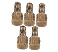 GALPADA 5 Pièces Vis de Tension pour Archet de Violon et Alto Facile Accessoires de Remplacement pour Violoncelle et Alto Ajusteur de Tension pour Cordes