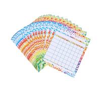 GALPADA 50 feuilles Incitation pour Garçon Fille Tableau de Récompense Classe pour Garçons et Filles Système de Récompense Comportementale et Routine avec Pictogrammes pour Maternelle