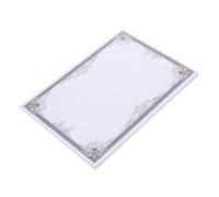 GALPADA 50 feuilles Papier pour Diplômes et Certificats Blank Format avec Bord Élégant pour Récompenses Scolaires et Diplômes à Écrire Papier Writable pour Impression et Écriture Manuelle