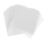 GALPADA 500 Feuilles de Papier de Pesée Blanc sans Azote, Papier Non Absorbant Colle, pour Transfert D'échantillons en Laboratoire, Format Carré Résistant