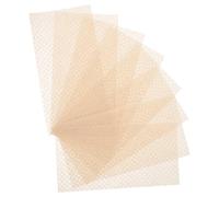 GALPADA 500 Papiers Permanents Jetables Beige pour Salon de Coiffure, 500pcs en Papier Résistant pour Permanente et Coloration, pour Coiffure et Soins Capillaires