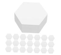 GALPADA 500 Pièces Gabarits Papier Hexagonaux Durables pour Couture Diy Modèles Patchwork Kit de Templates Quilting Facile à Utiliser pour Débutants et Projets Créatifs