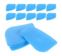 GALPADA 50pcs Outil de Glissement D'écran en Plastique Bleu, Forme Triangulaire, Compatible Écran et Coque, Matériau Non Métallique Sûr pour Réparation Mobile