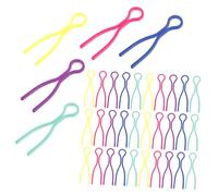 GALPADA 50pièces Pince à Canette Colorées Couleurs Assorties Pince à Canette Plastique pour Couture Couleur Aléatoire