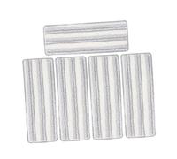 GALPADA 5pièces Lot de Têtes De Balai Microfibre Réutilisables De Nettoyage Lavables à Presser Recharges pour Balai pour Nettoyage des Sols