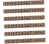 GALPADA 6 feuilles Autocollants Notes Tambour Zen pour Débutants Accessoires Éthérés pour Apprentissage Rapide et Pratique Du Tongue Drum