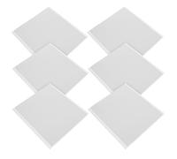GALPADA 6 Feuilles de Bandes Adhésives en Mousse Eva Blanche Double Face, Autocollantes, Découpe Personnalisée, pour Travaux Manuels et Scolaire