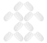 GALPADA 6 Paires Embouts de Chaussures Taille Large 42-46 Transparents en Pp Structure Rigide Anti-plis, Finition Lisse sans Bavures pour Hommes et Femmes Adaptés pour Sneakers et Cuir