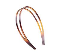 GALPADA 6 pièces Bandeaux Cheveux Double Rangée Dérapants et Filles Accessoires Coiffure Mode Tête Chic et Noir Brillant et Écaille Parfait pour Usage et Occasions Spéciales