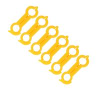 GALPADA 6 Pièces Correcteur pour Perruches Dispositif Jambes pour Oiseaux Bracelets Confortables pour Petits Perruches et Cockatiels