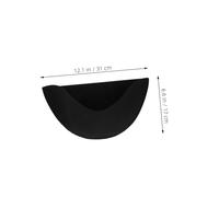 GALPADA 6 Pièces Doublures de Jardinières Tissu Respirant pour Pots Mi Ronds Inserts et Fuite pour et