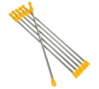 GALPADA 6 Pièces Lance de Pulvérisation Télescopique Acier Inoxydable Rallonge Légère et Extensible pour Pulvérisateur de Jardin Tige de Remplacement pour Arrosage des Plantes et Cultures