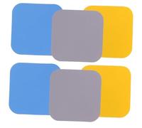 GALPADA 6 pièces Ouvre Bocal Antidérapant Caoutchouc Multifonction Tapis de Protection et Grips pour Bouchons Aide à Facile pour Personnes Âgées et Usage