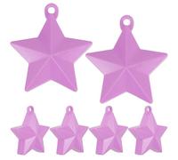 GALPADA 6 pièces Set de Poids pour Ballons Étoile Creux Lestée pour Décoration Fête Mariage Support Fiable et Design Élégant