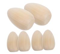 GALPADA 6 pièces Œufs à Peindre pour Pâques Jouets DIY Durables et Décorations pour Activités Familiales