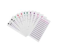 GALPADA 60 feuilles Budget Planner Inserts Budget Sheets Cash Binder Refill Paper For Home Travel Expense Tracking Organizer