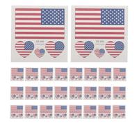 GALPADA 60 Pièces Tatouages Temporaires en Papier Design Patriotique Drapeau Usa, Application Polyvalente pour Matchs de Soccer et Célébrations du Veterans Day