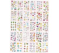 GALPADA 60feuilles Autocollants Corporels Tatouages Temporaires DIY Beaux Autocollants Festifs